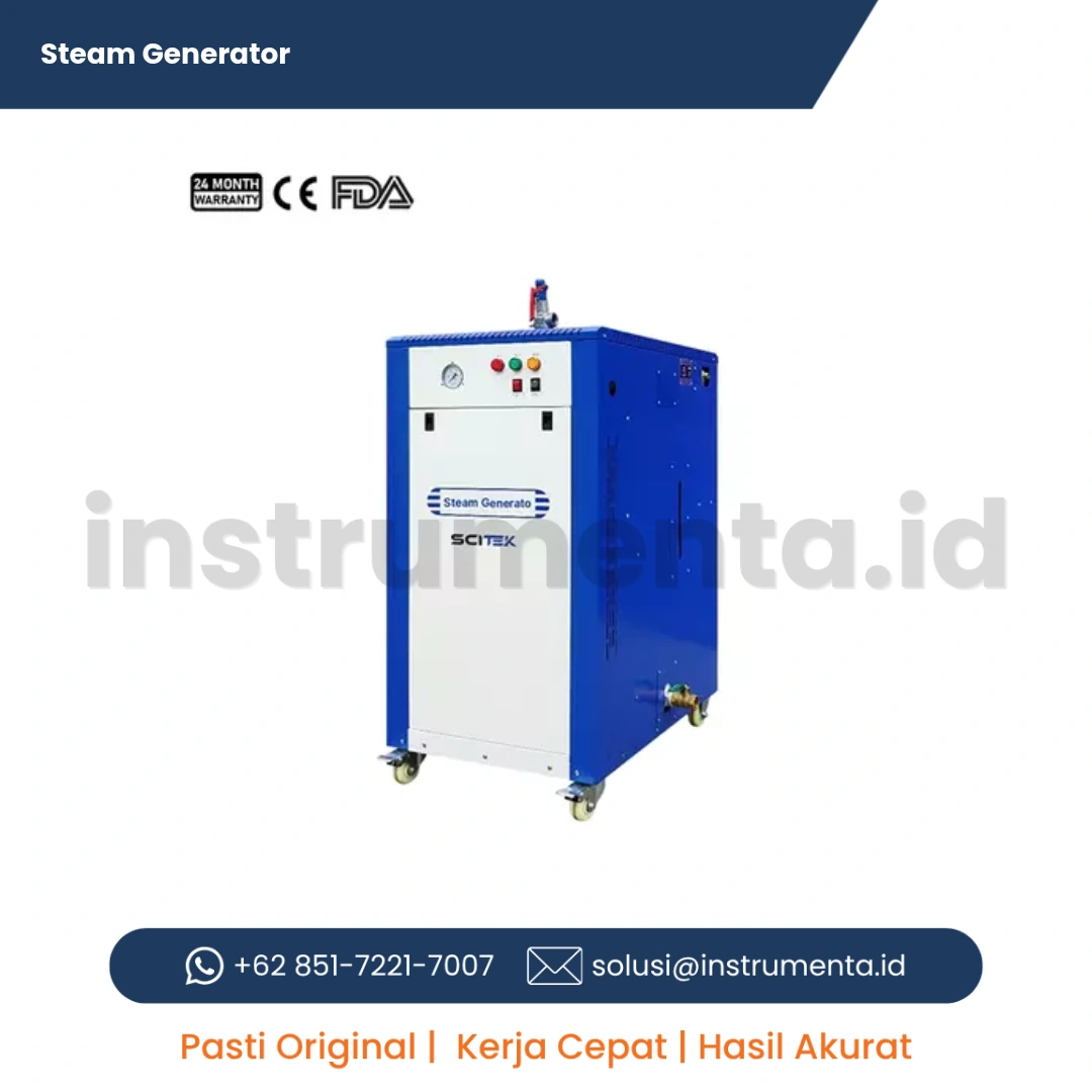 Industrial Heavy Duty Steam Generator Scitek SG Series Generator Uap Otomatis untuk Suplai Autoclave dan Sterilisasi